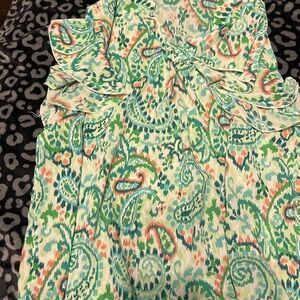 SHEIN Multicolor Patterned Blouse